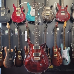 PRS PRS - Custom 24 Core Fire Red Burst