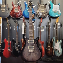 PRS S2 Custom 24-08 Faded Gray Black Burst