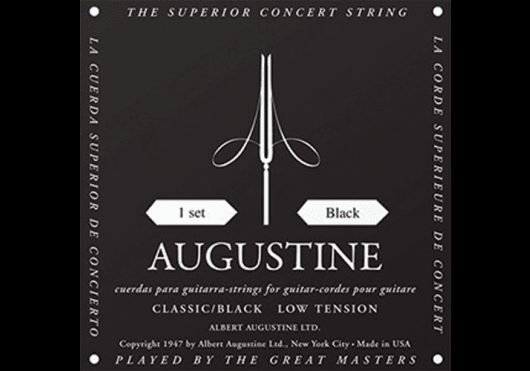 AUGUSTINE Noir - Tirant Faible