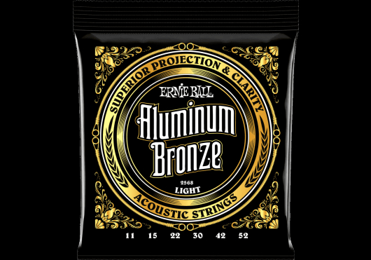ERNIE BALL ALUMINIUM BRONZE - CEB 2568 - Light 11-52