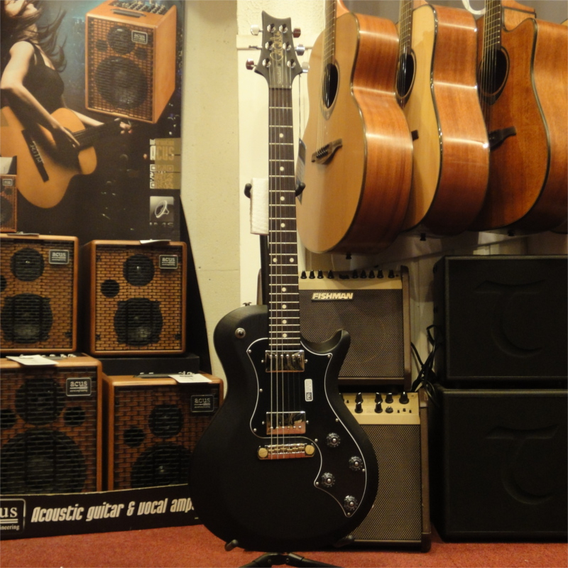 PRS S2 Singlecut Standard Satin Black