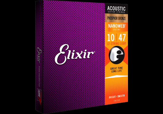 ELIXIR CEL 16152 - Light / 12 cordes 10-47