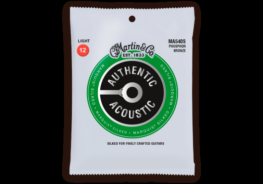 MARTIN & CO CMA MA540S - Phosphore Bronze - Authentic Silked 540S - Phosphore Bronze - Authentic Silked, Light